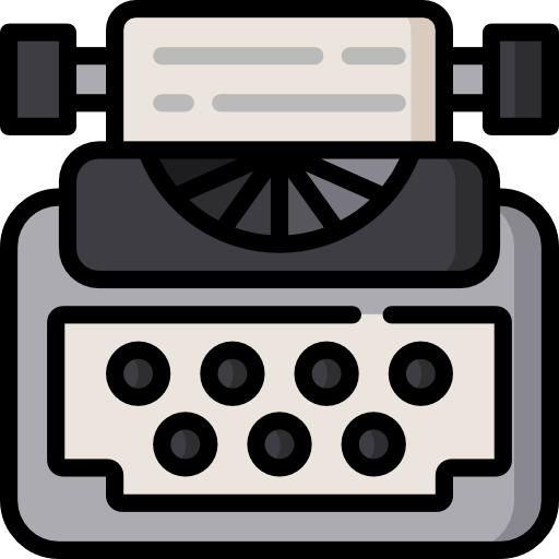 máquina de escrever Special Lineal color Ícone