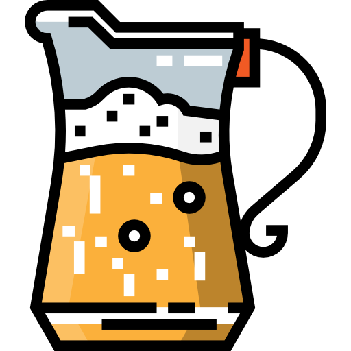 Beer Detailed Straight Lineal color icon