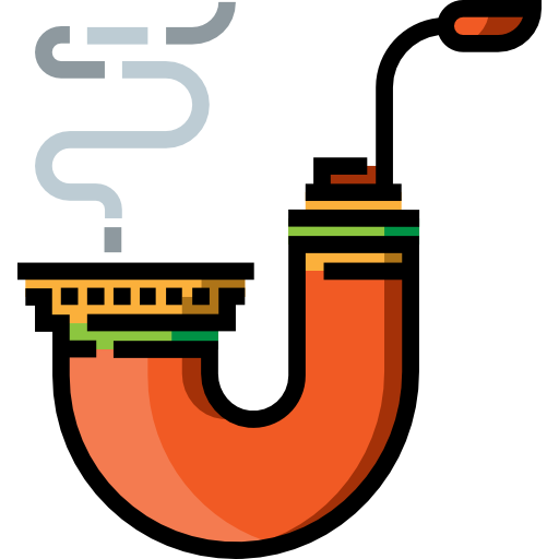 Pipe Detailed Straight Lineal color icon