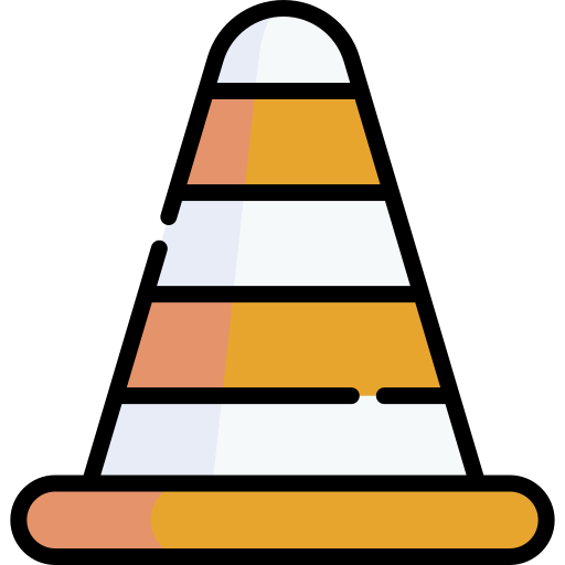 Дорожный конус Special Lineal color иконка