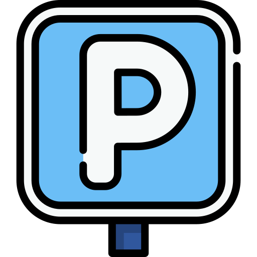 Знак парковки Special Lineal color иконка