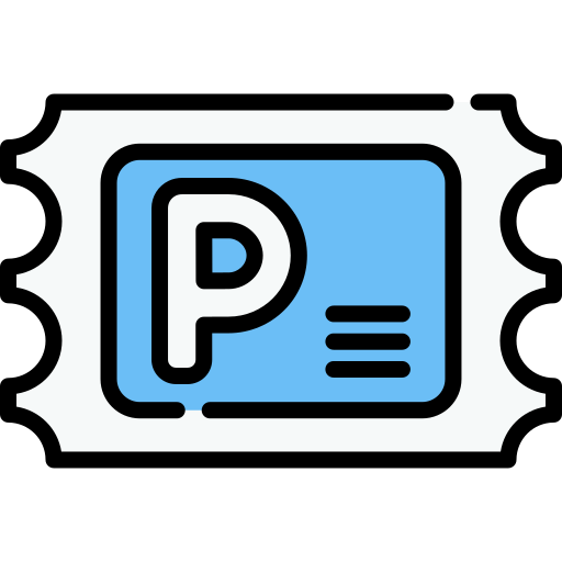 parkticket Special Lineal color icon