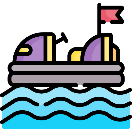 barcos de choque Special Lineal color icono
