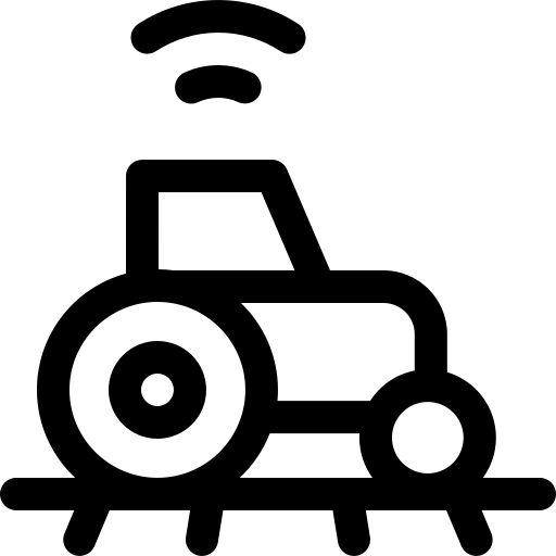 trattore Basic Rounded Lineal icona