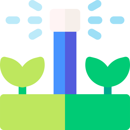 Watering plants Basic Rounded Flat icon