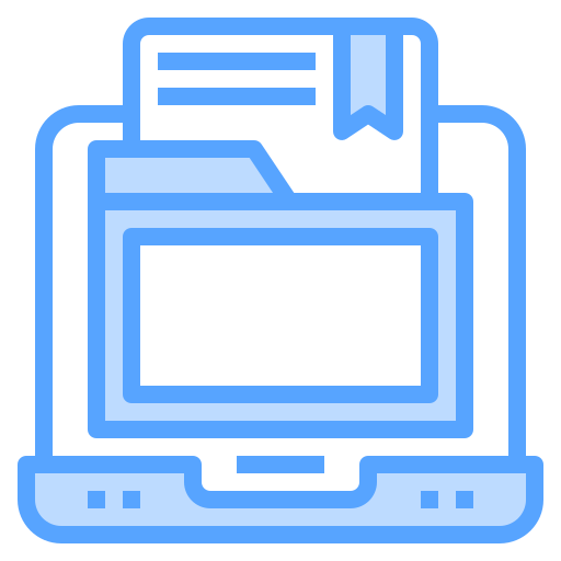 Folder Catkuro Blue icon