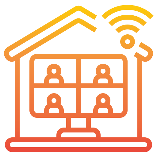 videokonferenz Catkuro Gradient icon
