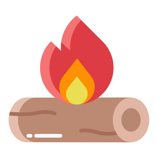 Bonfire Icongeek26 Flat icon