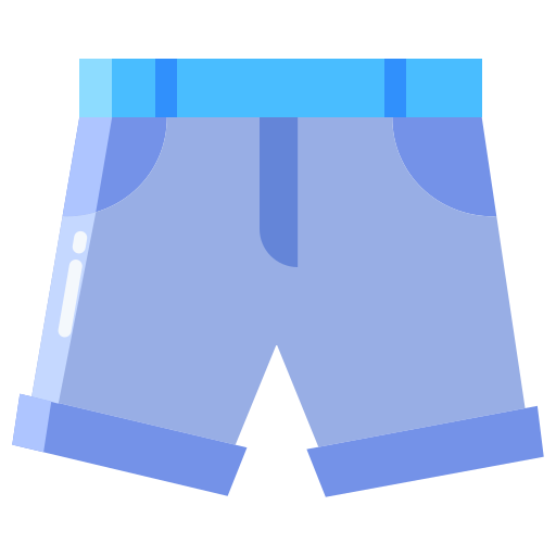 pantalones cortos Icongeek26 Flat icono