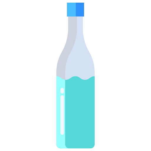 botella Icongeek26 Flat icono