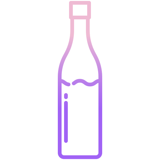 Бутылка Icongeek26 Outline Gradient иконка