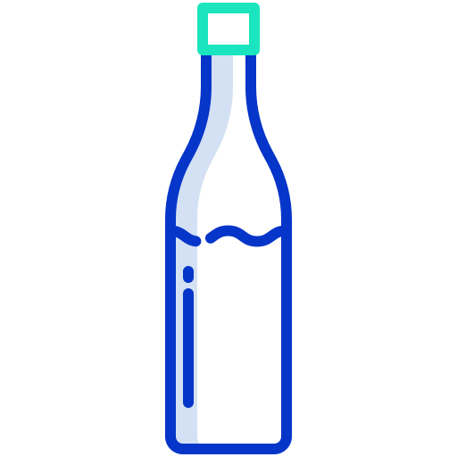 flasche Icongeek26 Outline Colour icon