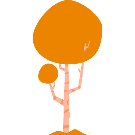 나무 Cartoon Flat icon