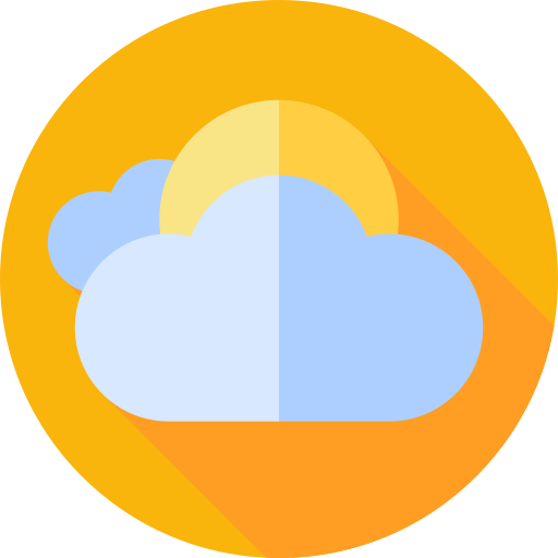 wolkig Flat Circular Flat icon