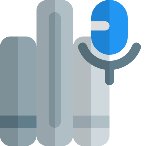 Microphone Pixel Perfect Flat icon