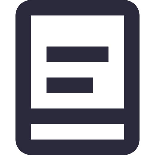 documento de texto Generic Basic Outline icono