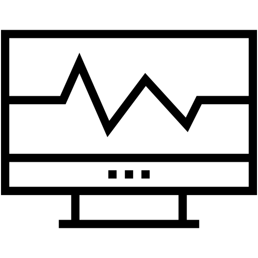 eletrocardiograma Generic Detailed Outline Ícone