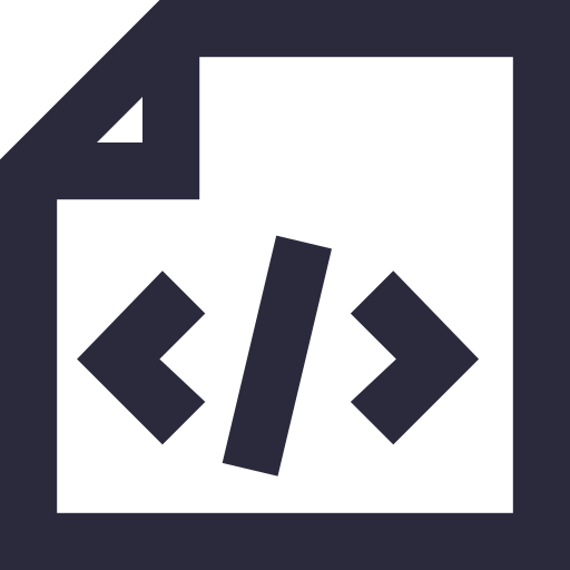 html-datei Generic Basic Outline icon