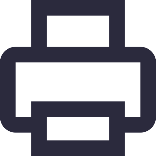 인쇄기 Generic Basic Outline icon