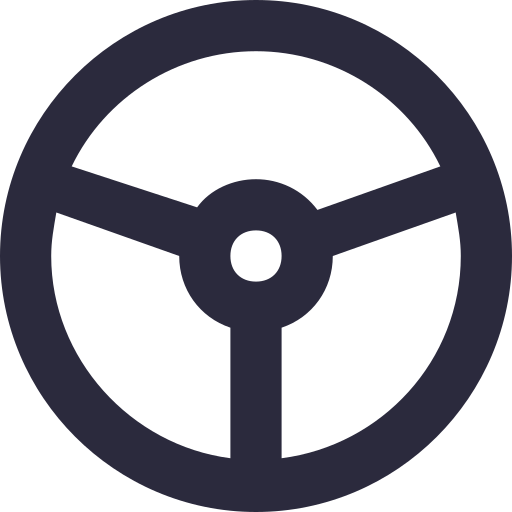 kierownica Generic Basic Outline ikona