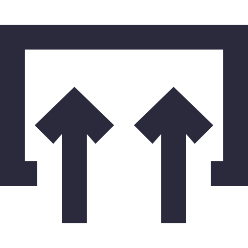 strzałki w górę Generic Basic Outline ikona