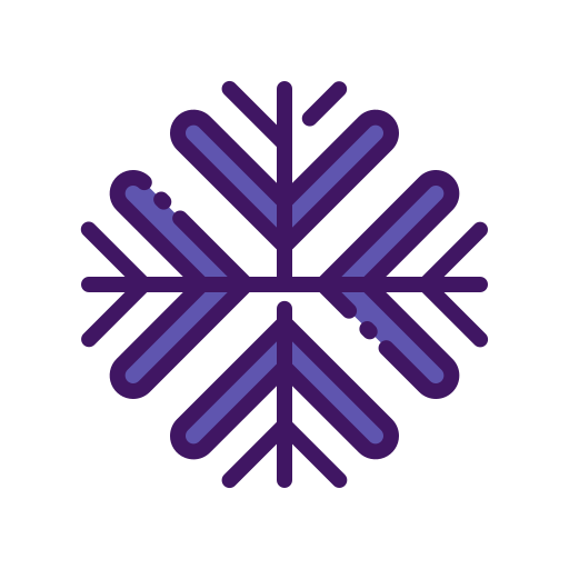 Snowflake Good Ware Lineal Color icon