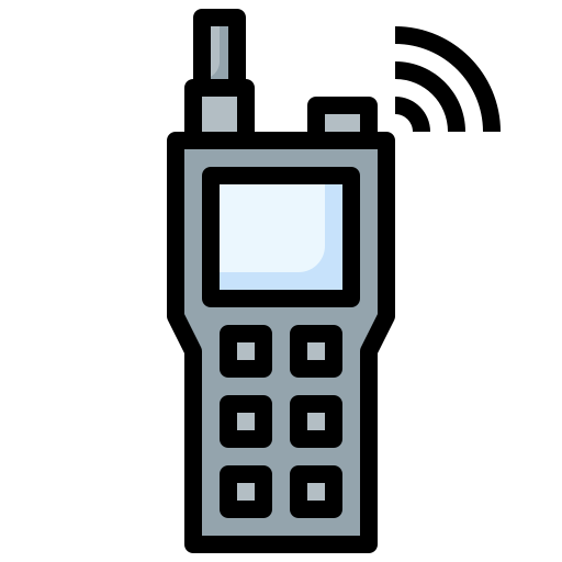 walkie-talkies Surang Lineal Color icon