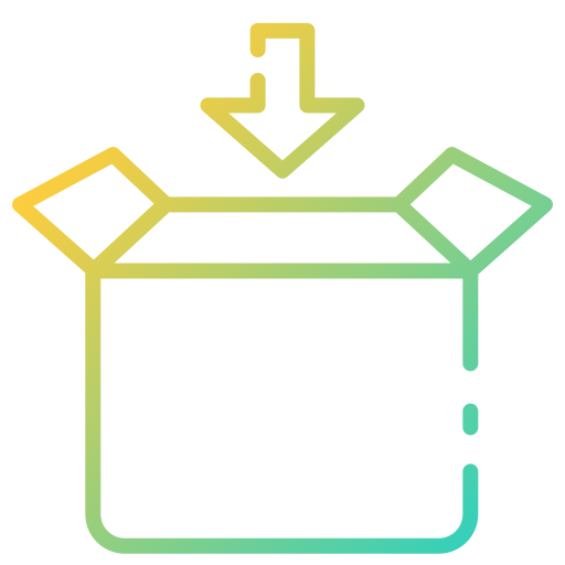 Packing Good Ware Gradient icon