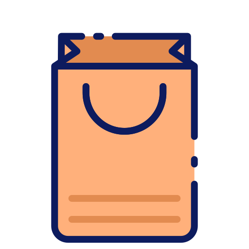 Paper bag Good Ware Lineal Color icon