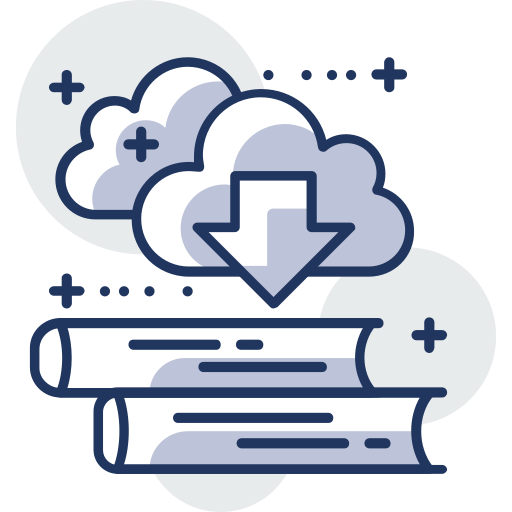 Cloud library Generic Rounded Shapes icon