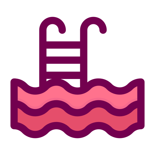 Плавание Generic Outline Color иконка