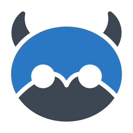 괴물 Generic Blue icon