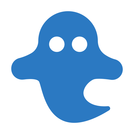 fantôme Generic Blue Icône