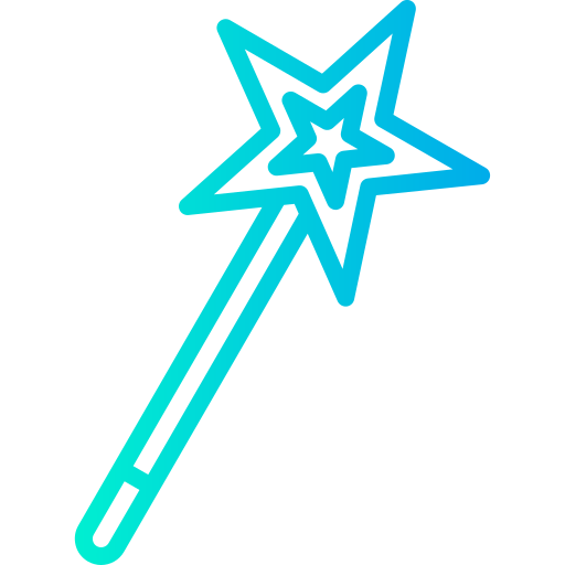 마법의 지팡이 Generic Gradient icon