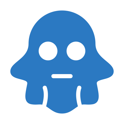 fantasma Generic Blue Ícone