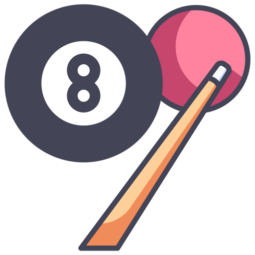 Snooker MaxIcons Lineal color icon