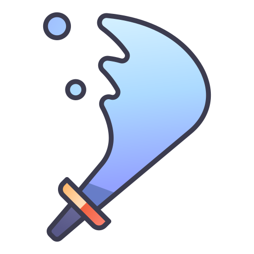 Sword MaxIcons Lineal color icon