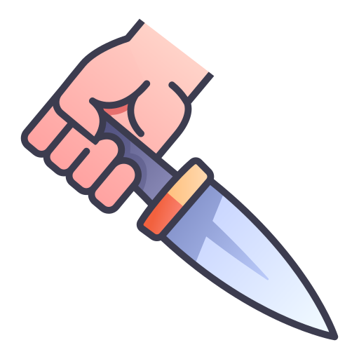 cuchillos MaxIcons Lineal color icono