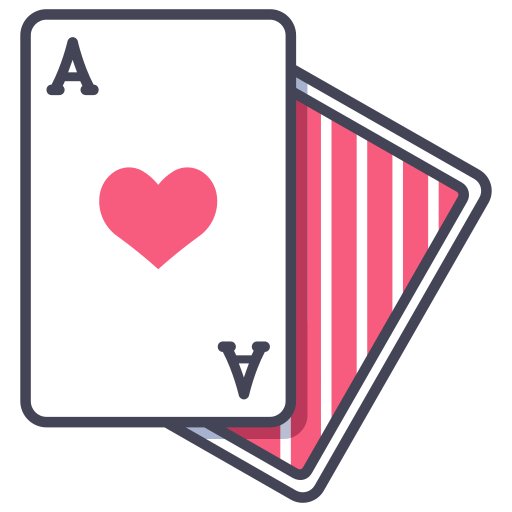 Poker cards MaxIcons Lineal color icon
