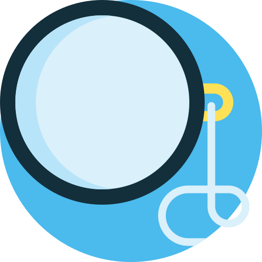 단안경 Detailed Flat Circular Flat icon