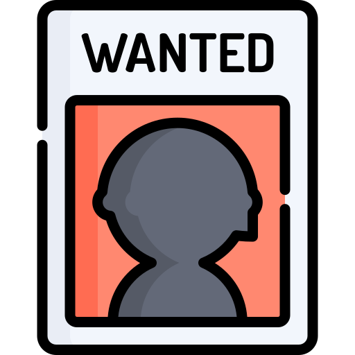 Wanted Kawaii Lineal color icon