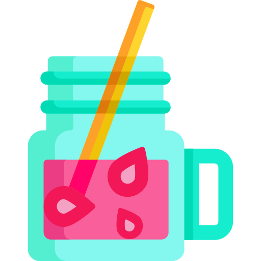 Strawberry juice Special Flat icon