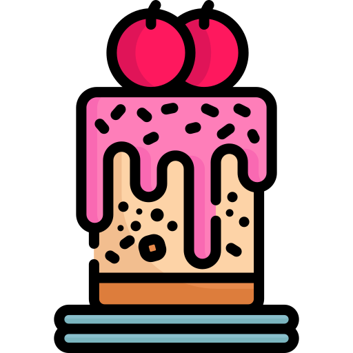 Cake Special Lineal color icon