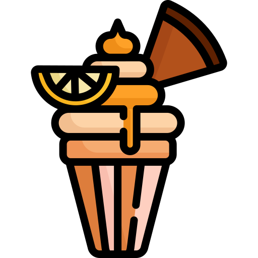 Ice cream cone Special Lineal color icon