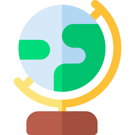 globus Basic Rounded Flat icon