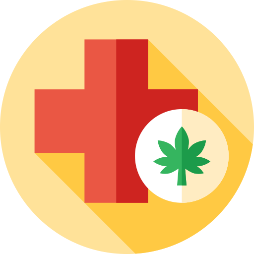 medyczny Flat Circular Flat ikona