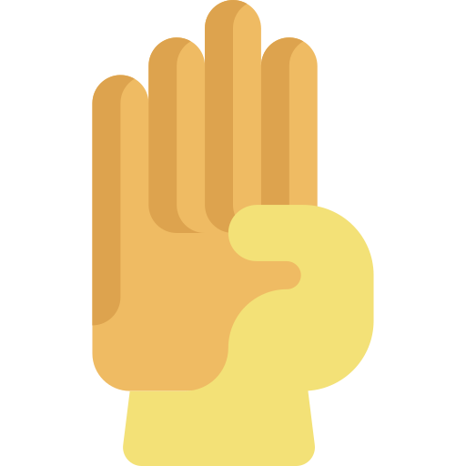 Gloves Kawaii Flat icon