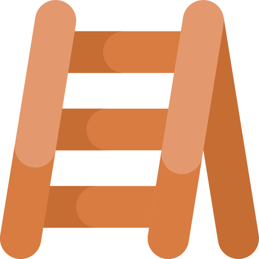 Ladder Kawaii Flat icon