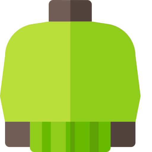 Turtleneck Basic Rounded Flat icon