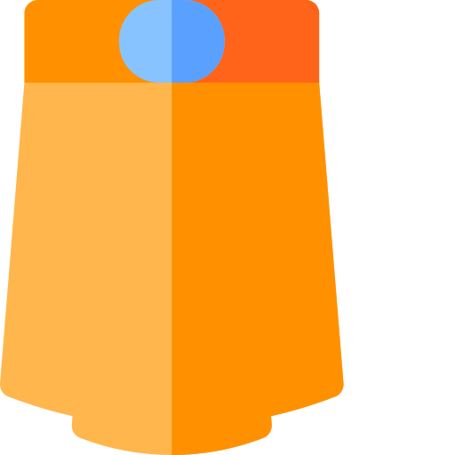 falda larga Basic Rounded Flat icono